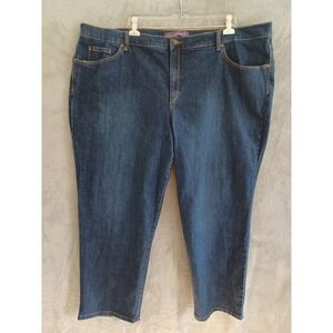 Gloria Vanderbilt Amanda Jeans 26W Straight Leg Ankle Cropped Casual Everyday‎